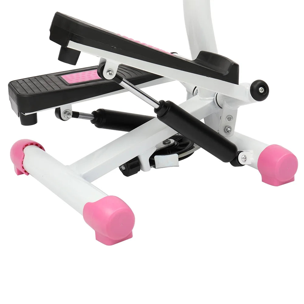 Mini Paso Aeróbico, Máquina De Fitness Con Asa, Rosa