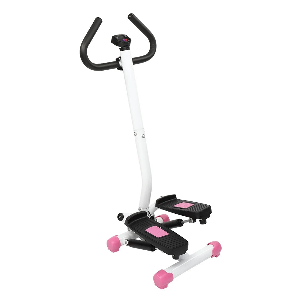 Mini Paso Aeróbico, Máquina De Fitness Con Asa, Rosa