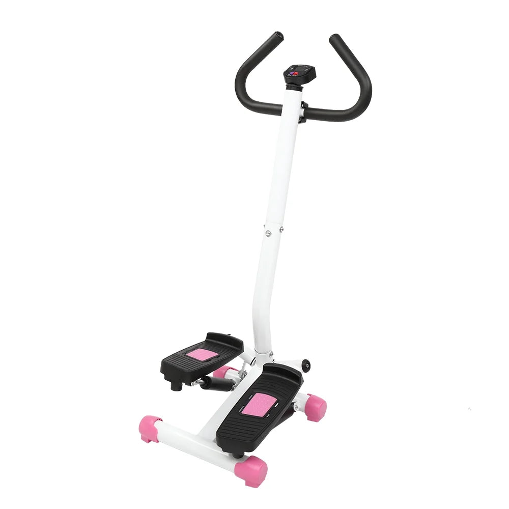 Mini Paso Aeróbico, Máquina De Fitness Con Asa, Rosa