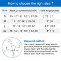 Neck Brace Support Foam for Neck Pain and Spine Pressure Adjustable Cervical Collar for Snoozing and Sleep Apnea